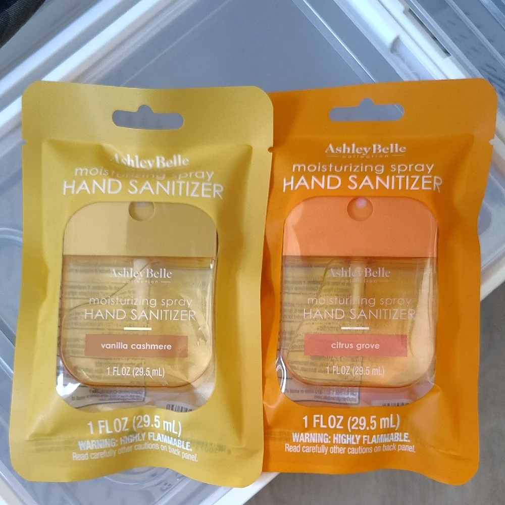 🆕Ashley Belle Moisturizing Spray Hand Sanitizer - Vanilla Grove & Citrus Grove